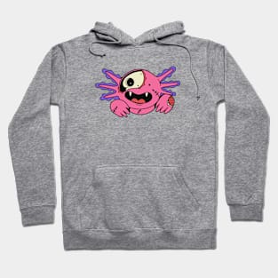 Cute Zombie Axolotl // Funny Halloween Animals Hoodie